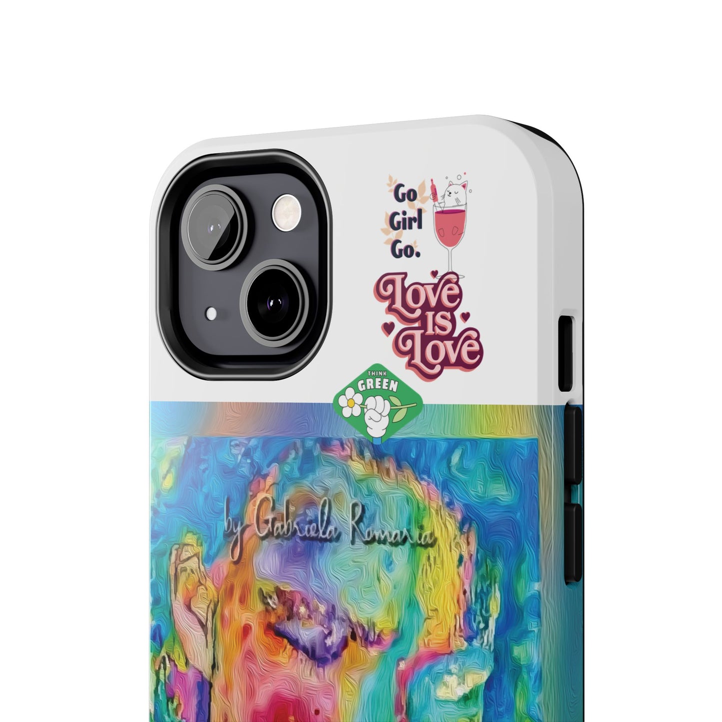 Actor Portrait Tough Phone Case - Gabriela Romaria Art Cover