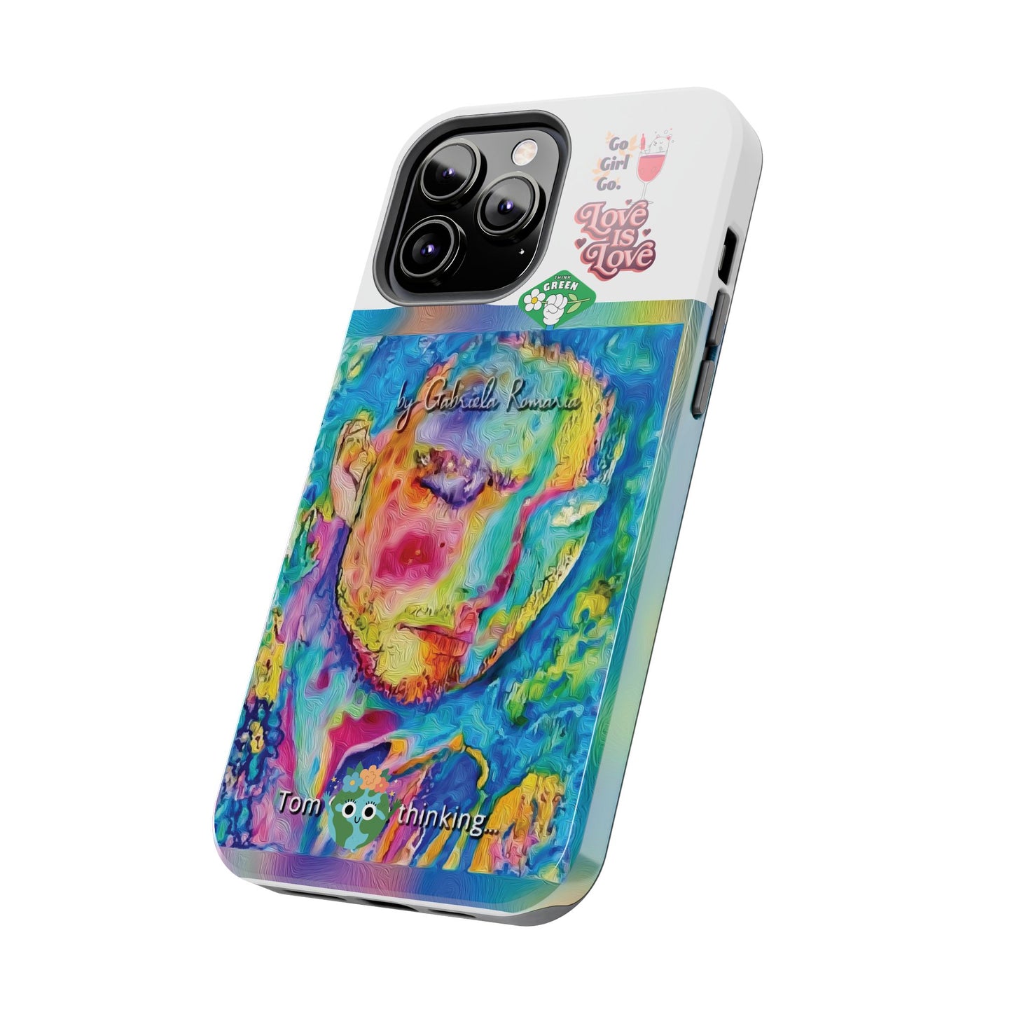 Actor Portrait Tough Phone Case - Gabriela Romaria Art Cover