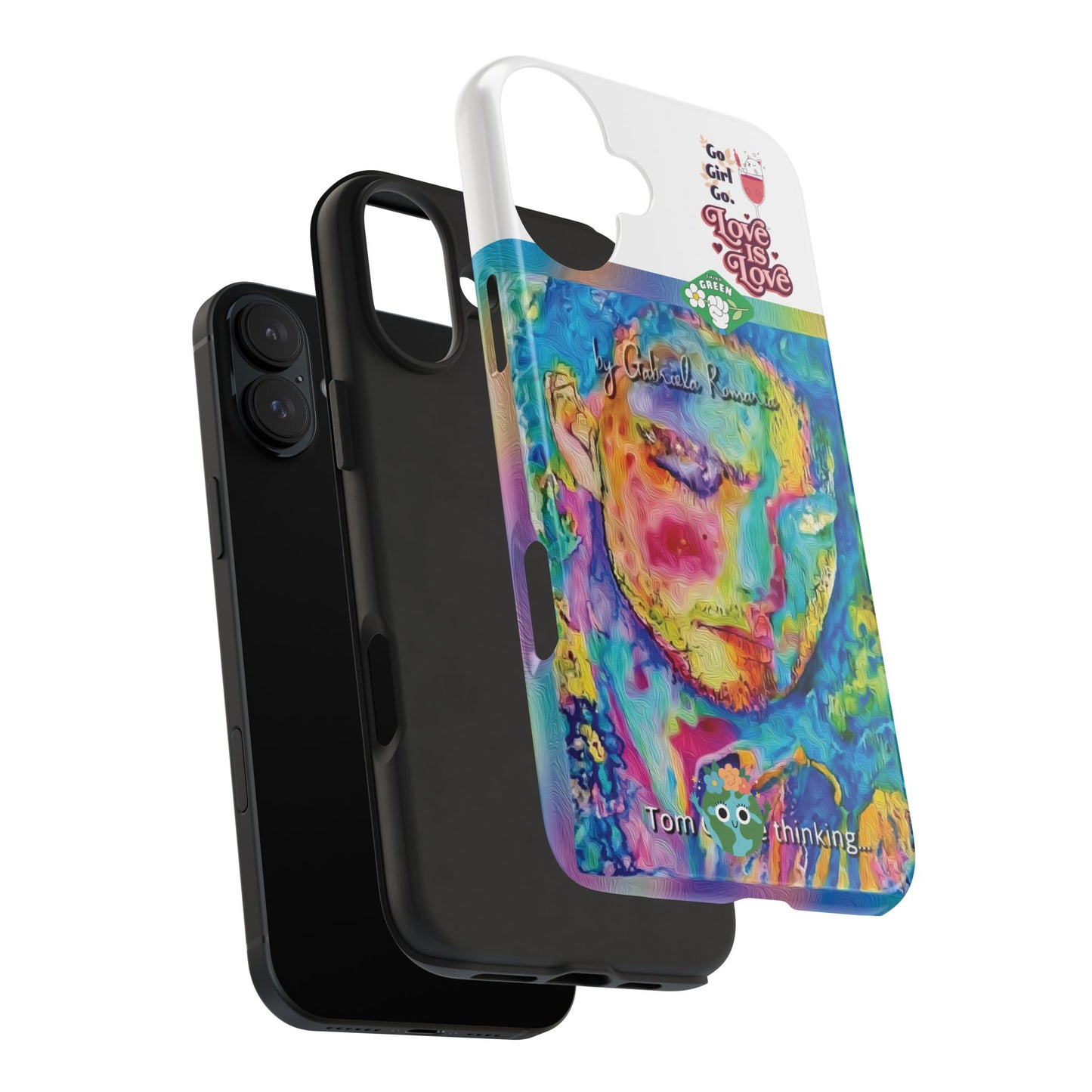 Actor Portrait Tough Phone Case - Gabriela Romaria Art Cover