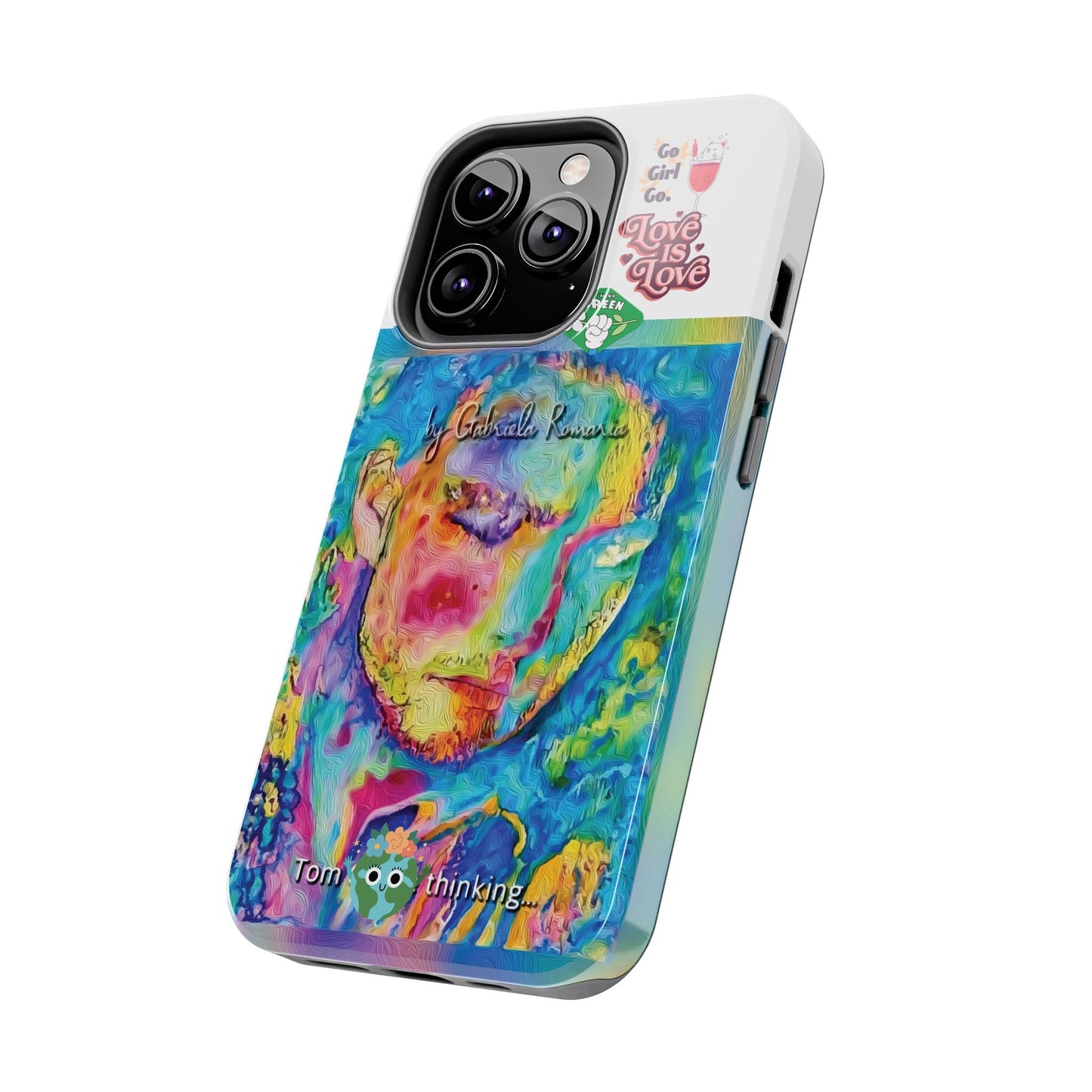 Actor Portrait Tough Phone Case - Gabriela Romaria Art Cover