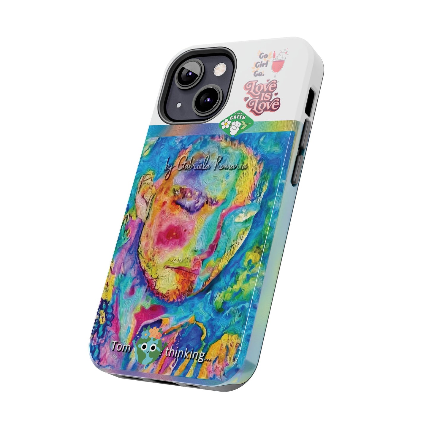 Actor Portrait Tough Phone Case - Gabriela Romaria Art Cover