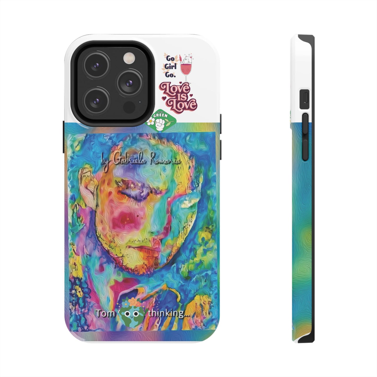 Actor Portrait Tough Phone Case - Gabriela Romaria Art Cover