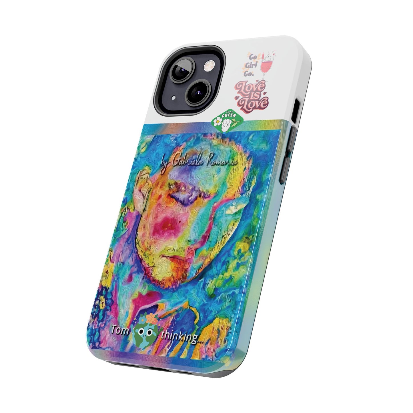 Actor Portrait Tough Phone Case - Gabriela Romaria Art Cover