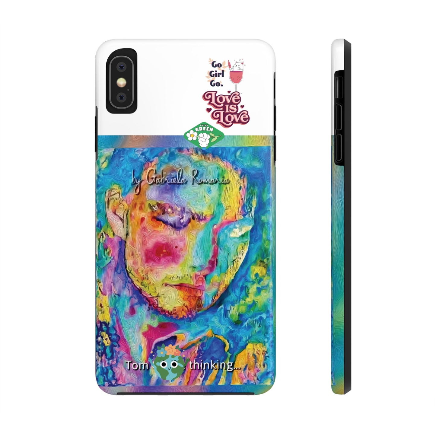 Actor Portrait Tough Phone Case - Gabriela Romaria Art Cover