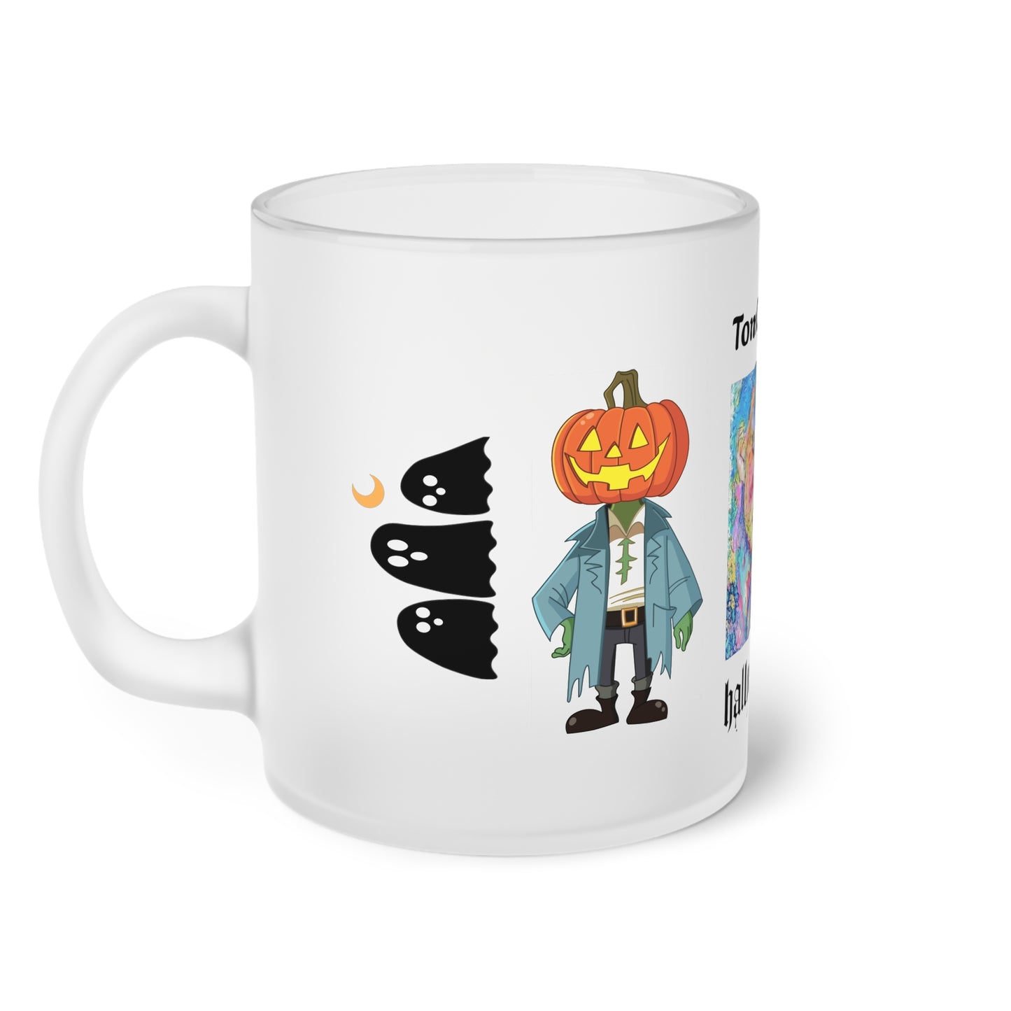 Frosted Mug Tom Cruise Halloween Portrait Funny