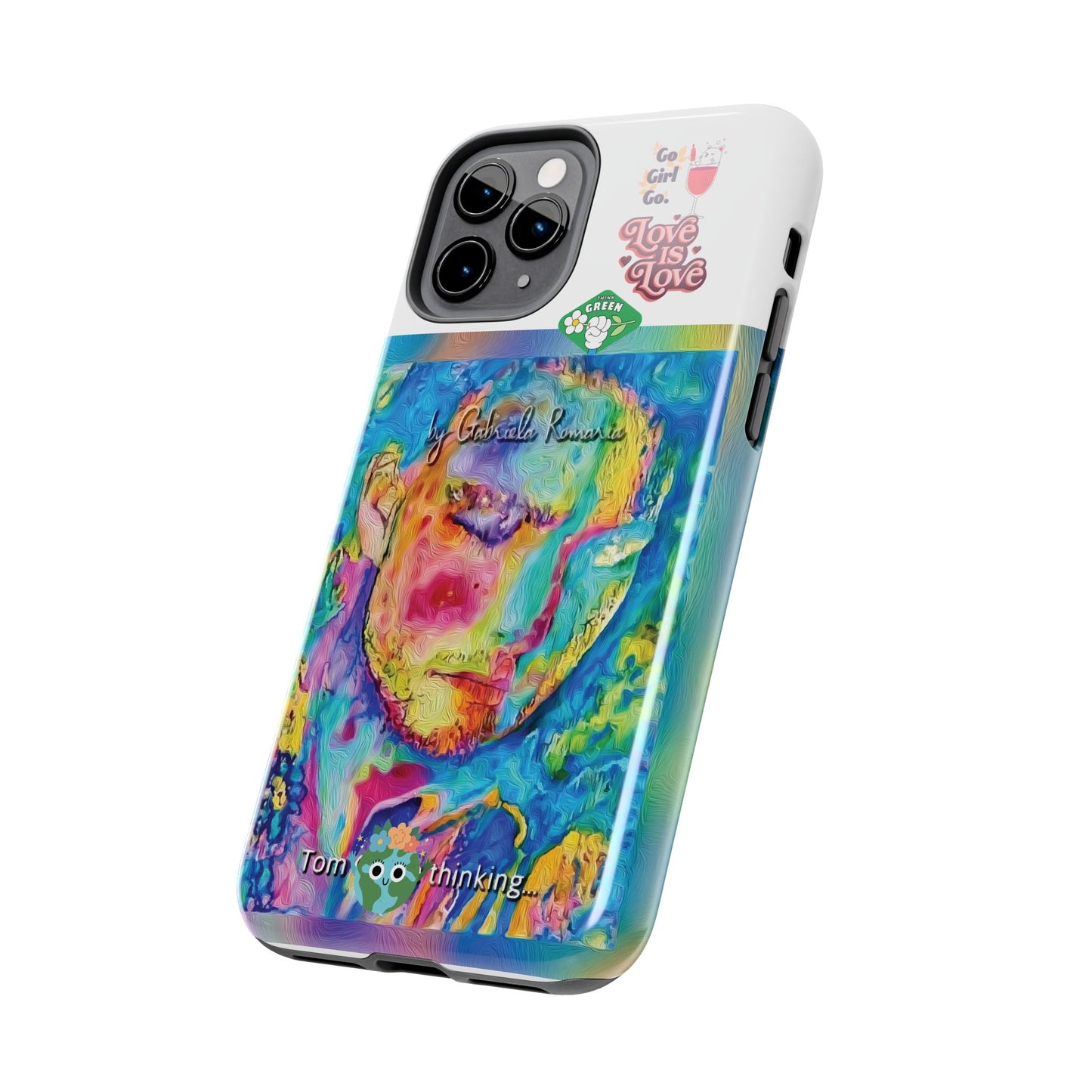 Actor Portrait Tough Phone Case - Gabriela Romaria Art Cover