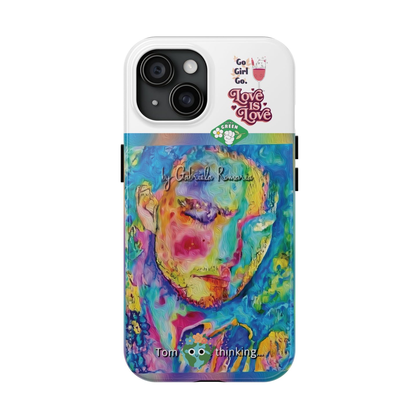 Actor Portrait Tough Phone Case - Gabriela Romaria Art Cover