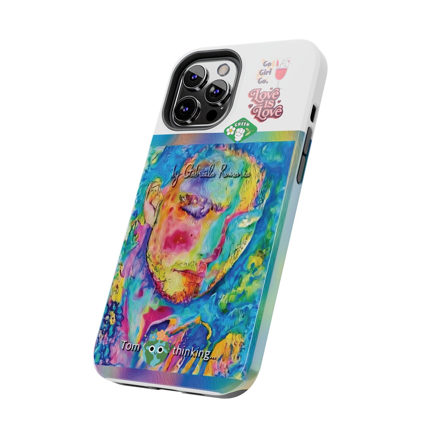 Actor Portrait Tough Phone Case - Gabriela Romaria Art Cover