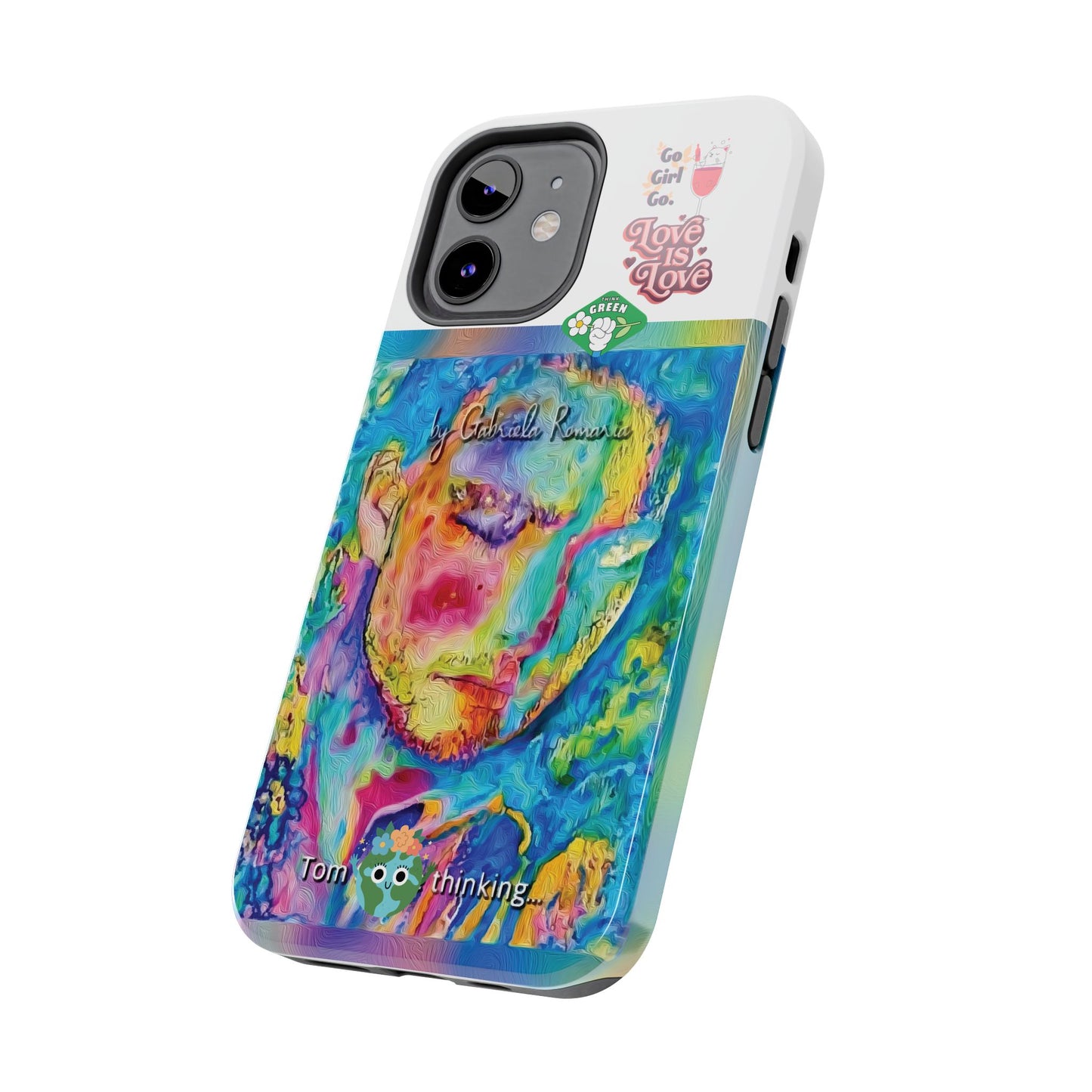 Actor Portrait Tough Phone Case - Gabriela Romaria Art Cover