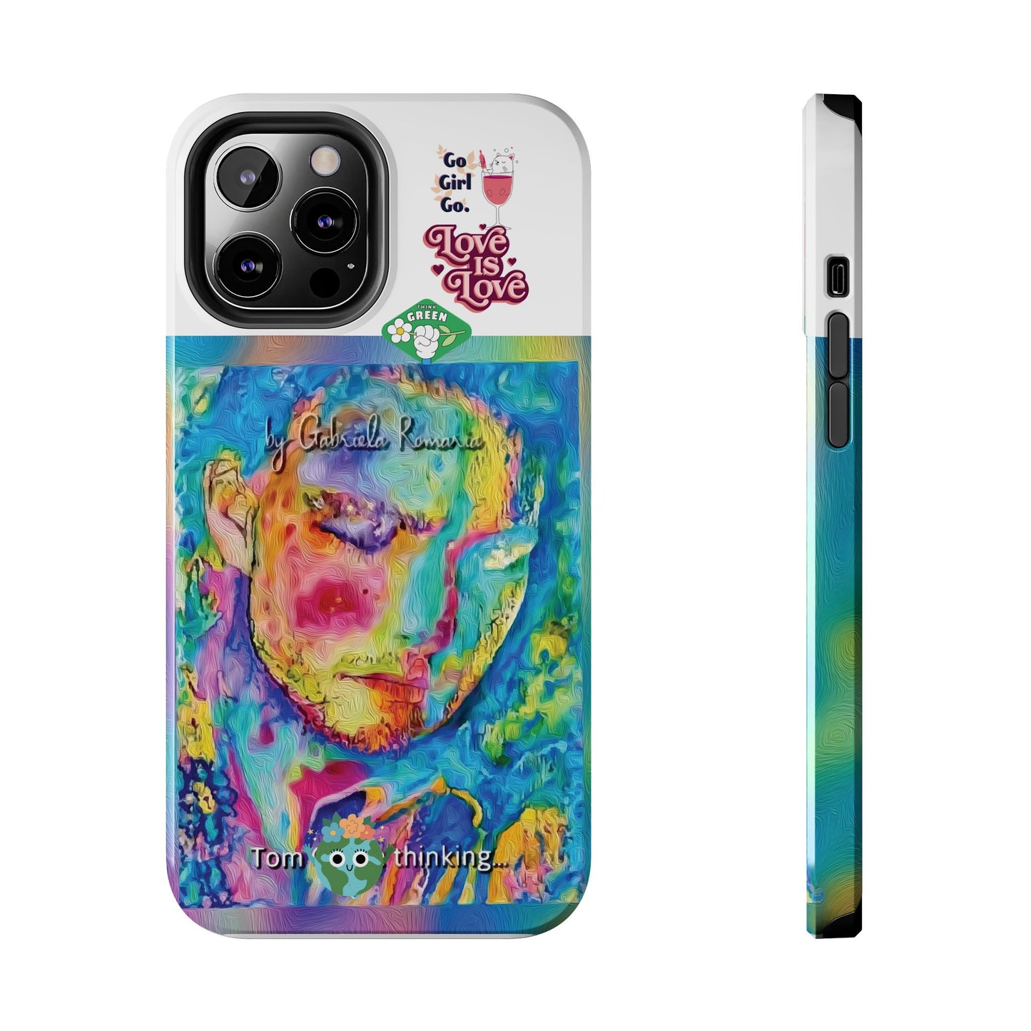 Actor Portrait Tough Phone Case - Gabriela Romaria Art Cover