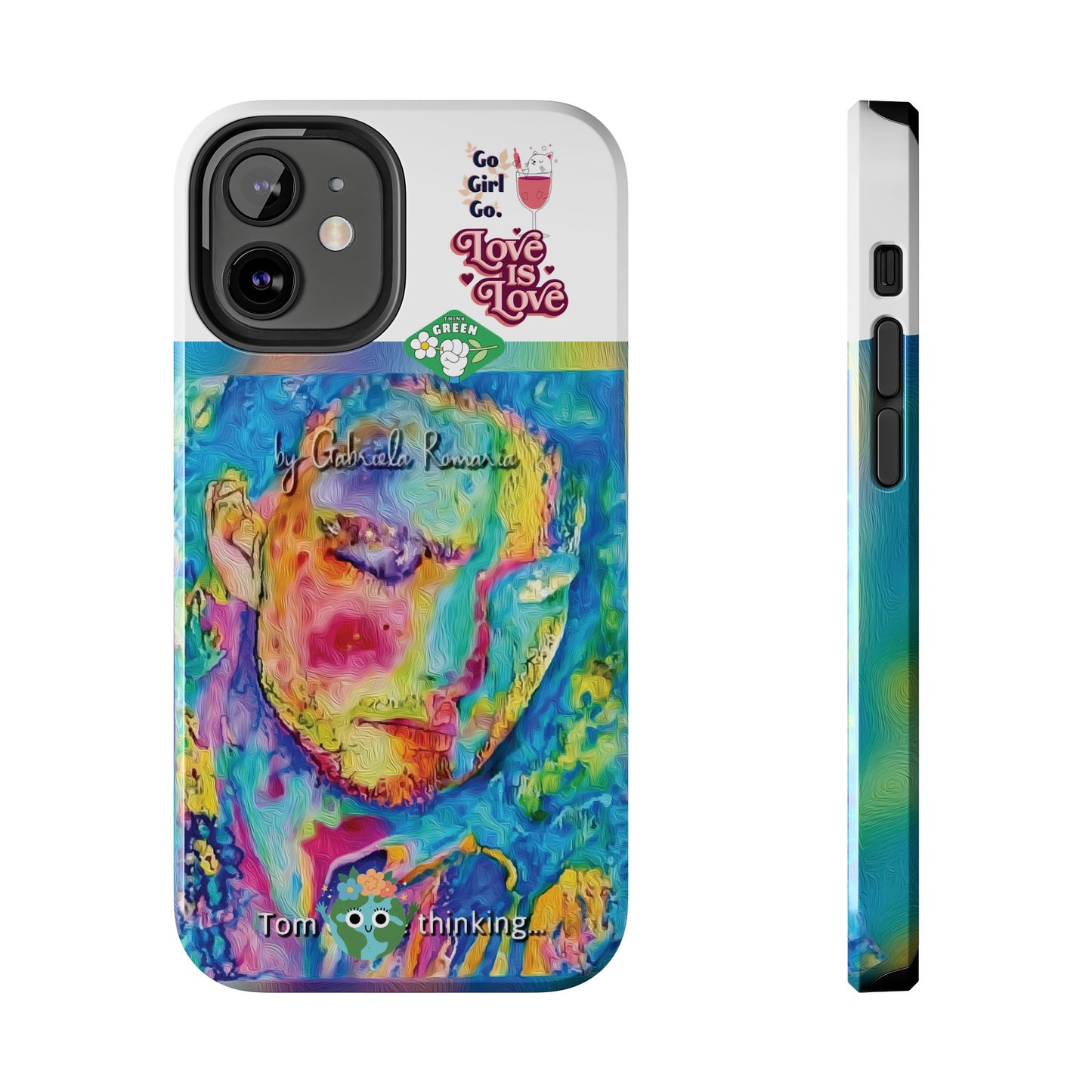 Actor Portrait Tough Phone Case - Gabriela Romaria Art Cover