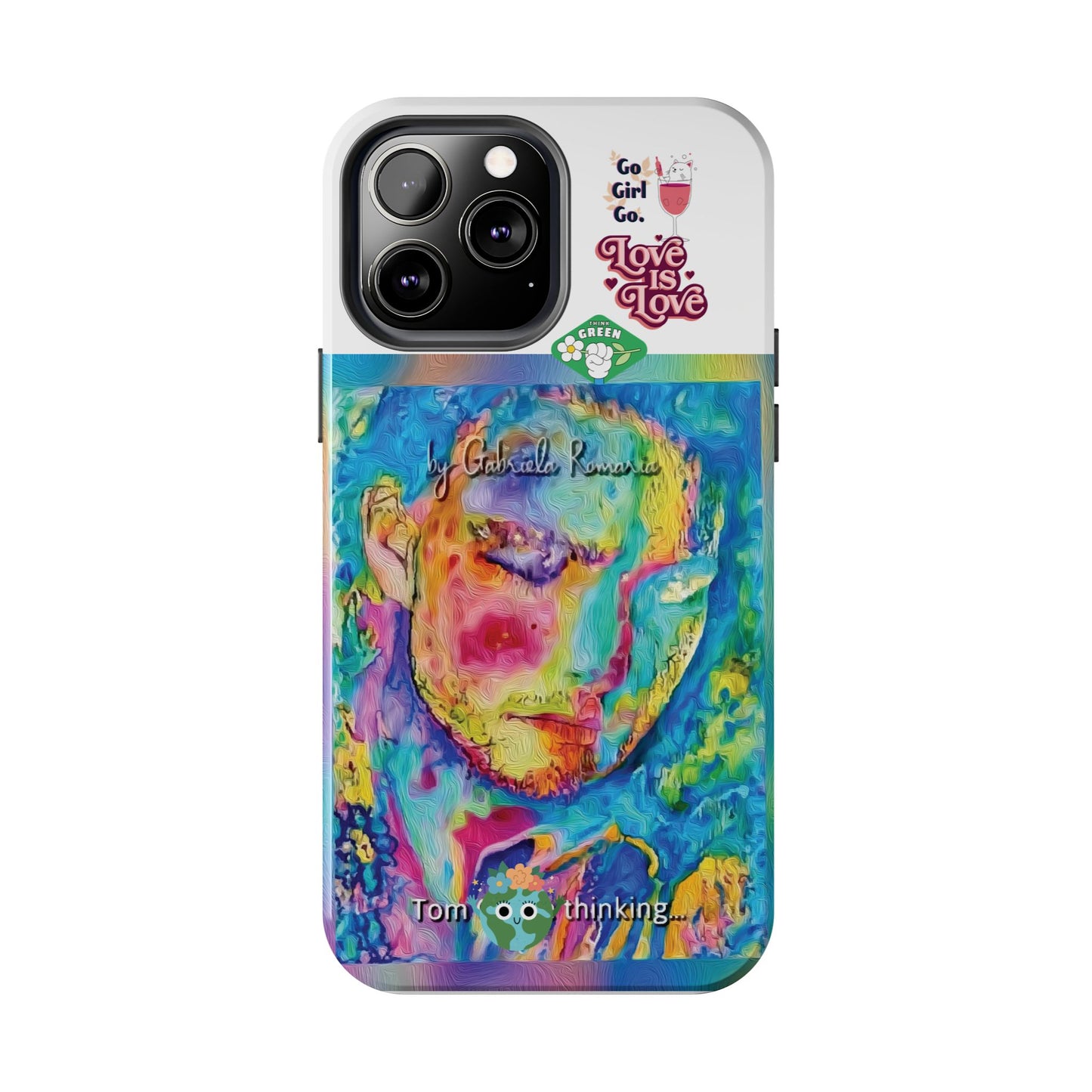 Actor Portrait Tough Phone Case - Gabriela Romaria Art Cover