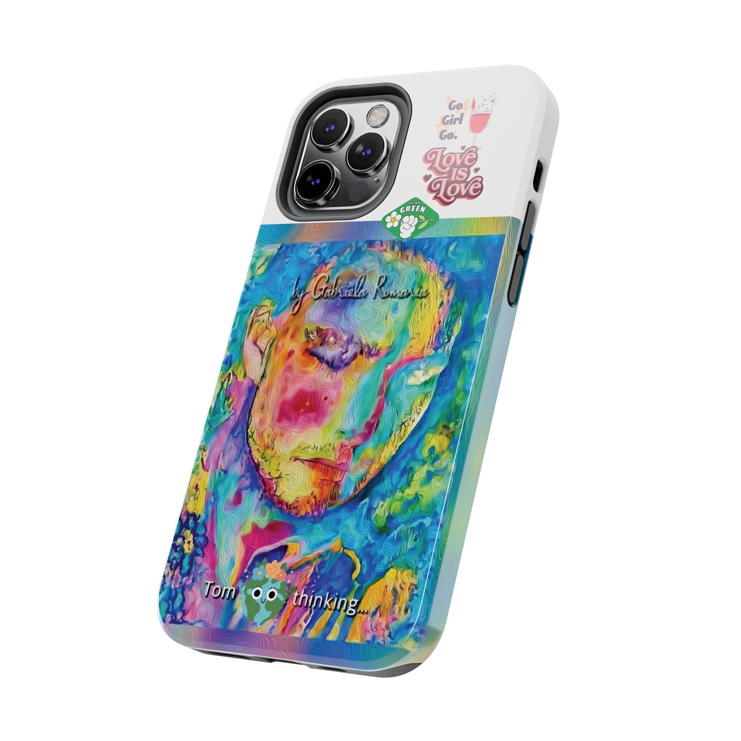 Actor Portrait Tough Phone Case - Gabriela Romaria Art Cover