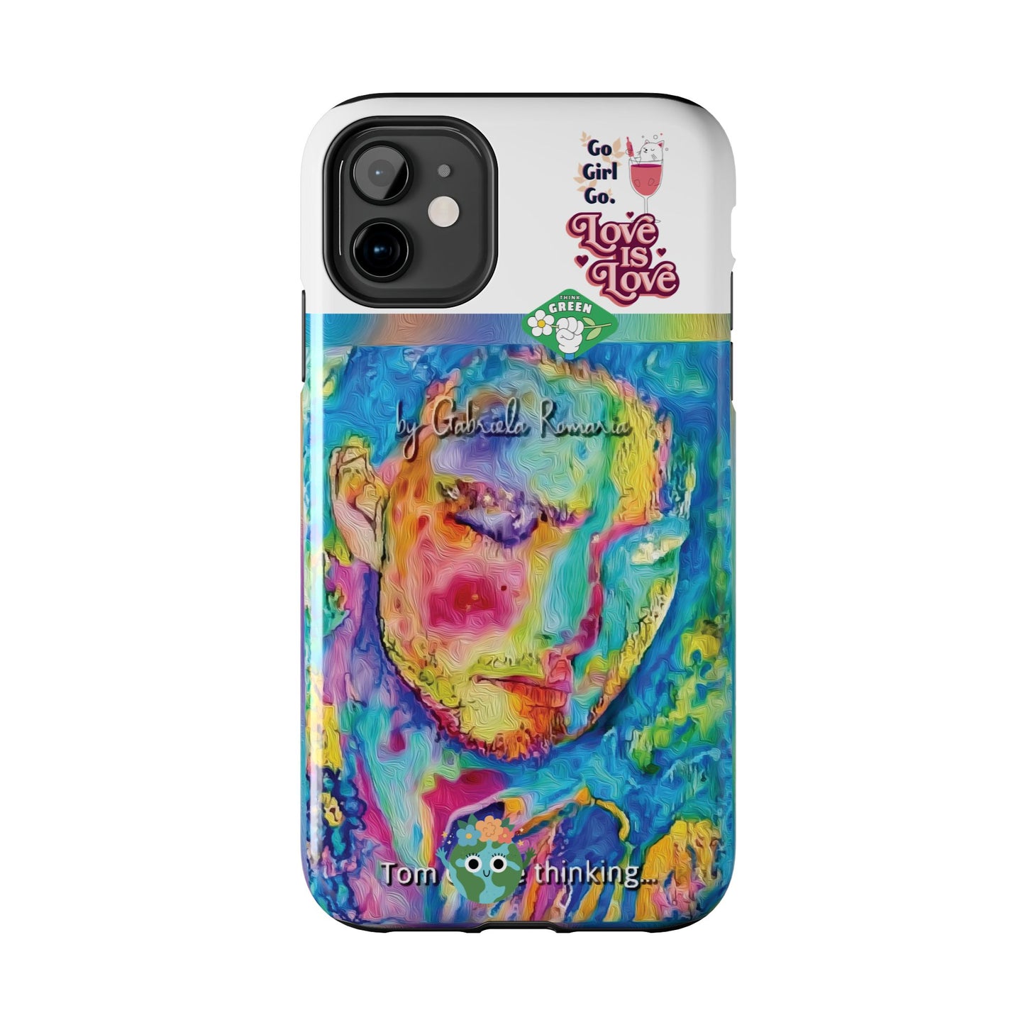 Actor Portrait Tough Phone Case - Gabriela Romaria Art Cover