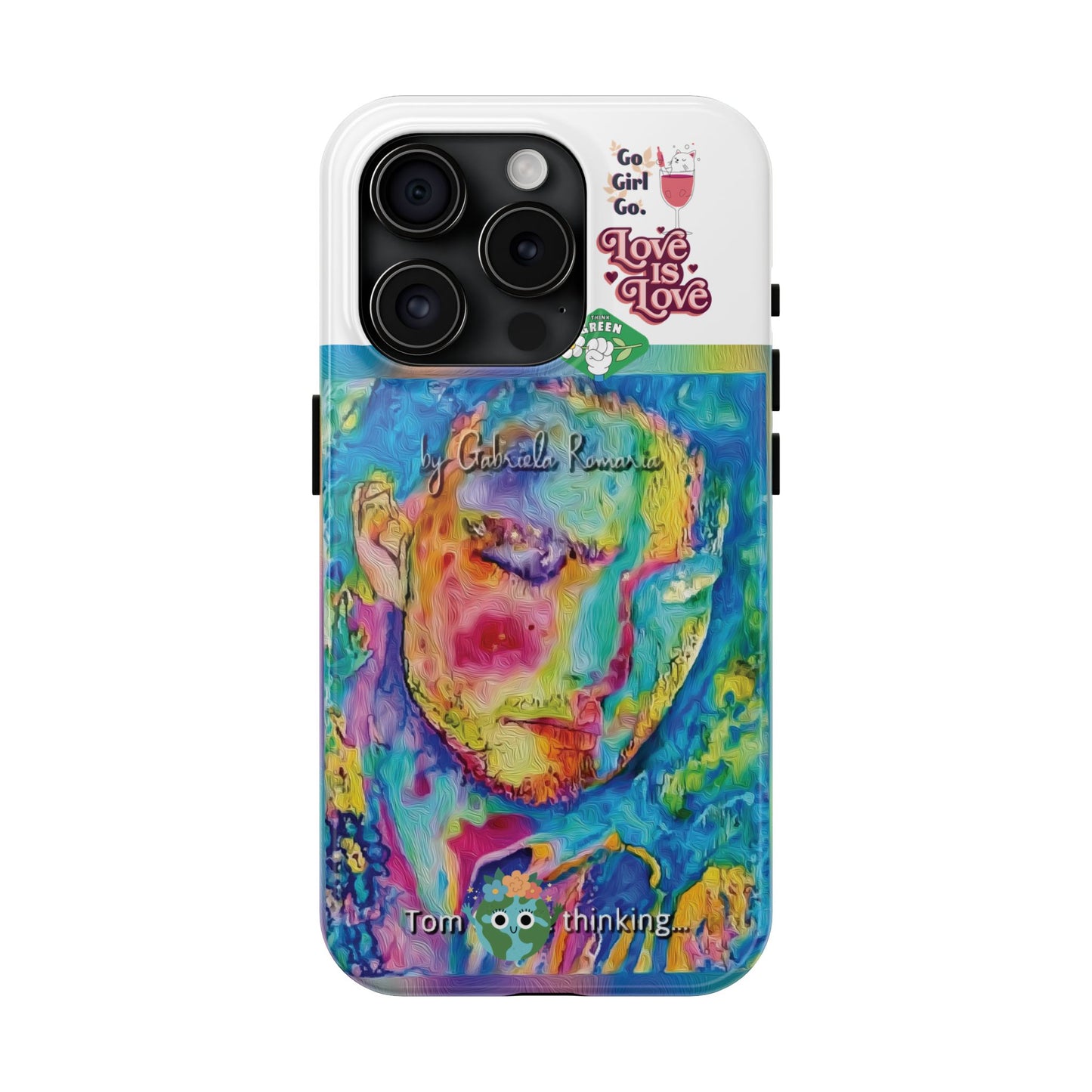 Actor Portrait Tough Phone Case - Gabriela Romaria Art Cover