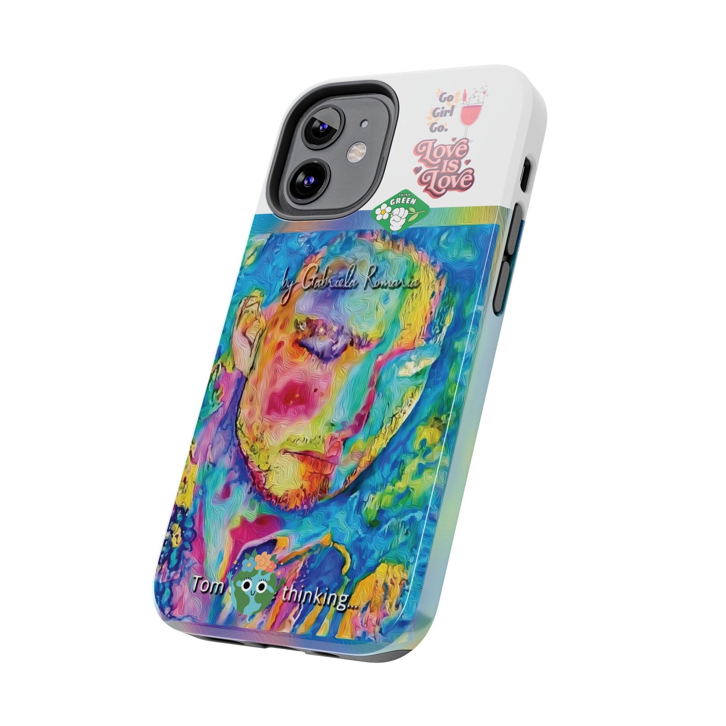 Actor Portrait Tough Phone Case - Gabriela Romaria Art Cover