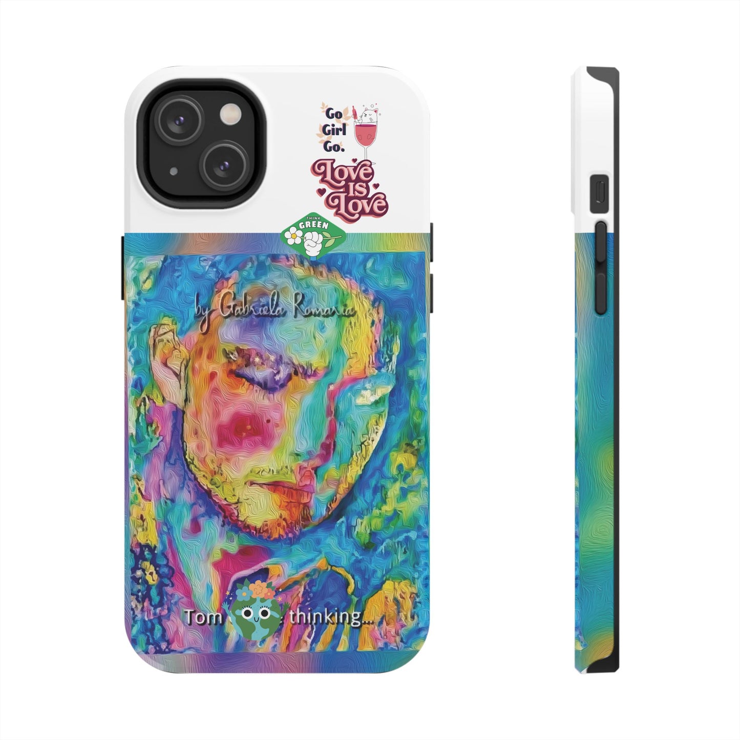 Actor Portrait Tough Phone Case - Gabriela Romaria Art Cover