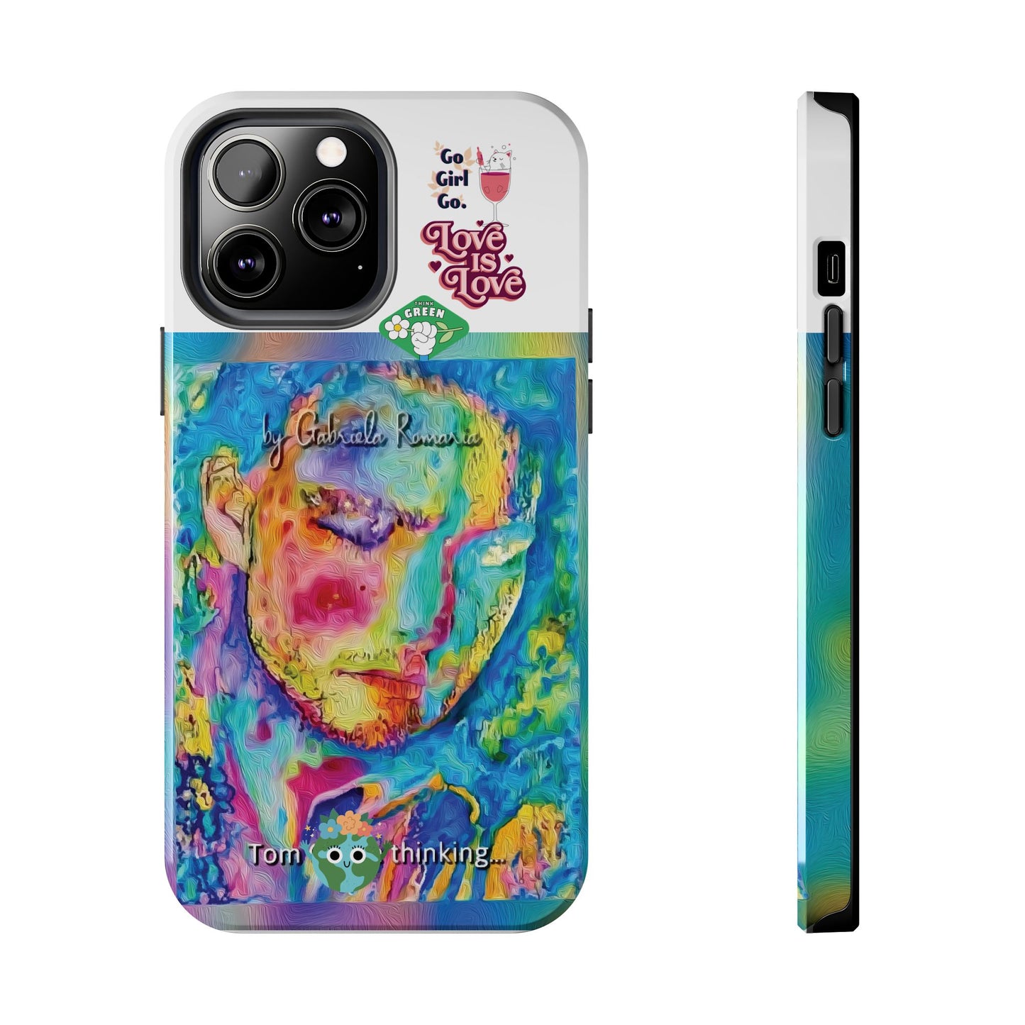 Actor Portrait Tough Phone Case - Gabriela Romaria Art Cover