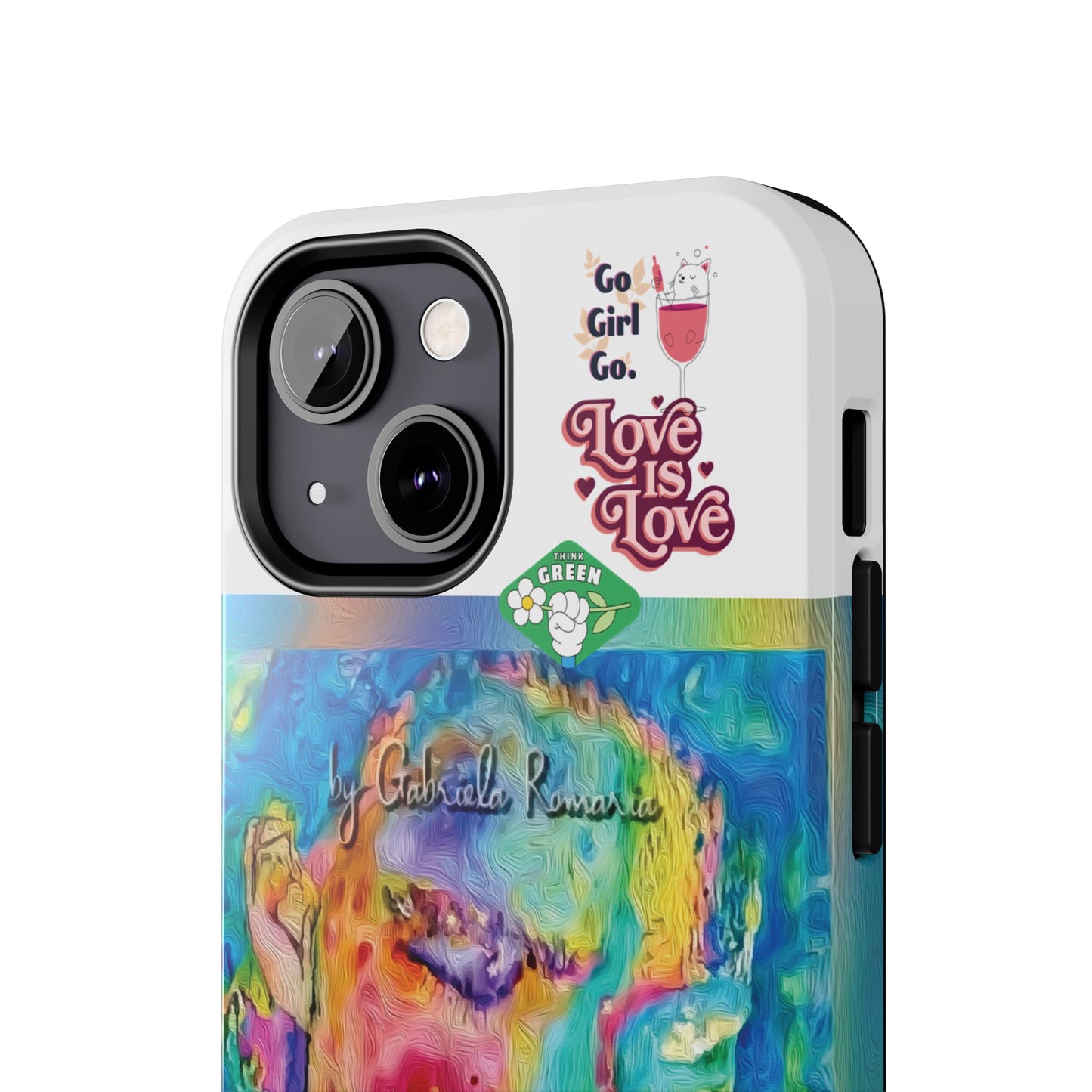 Actor Portrait Tough Phone Case - Gabriela Romaria Art Cover