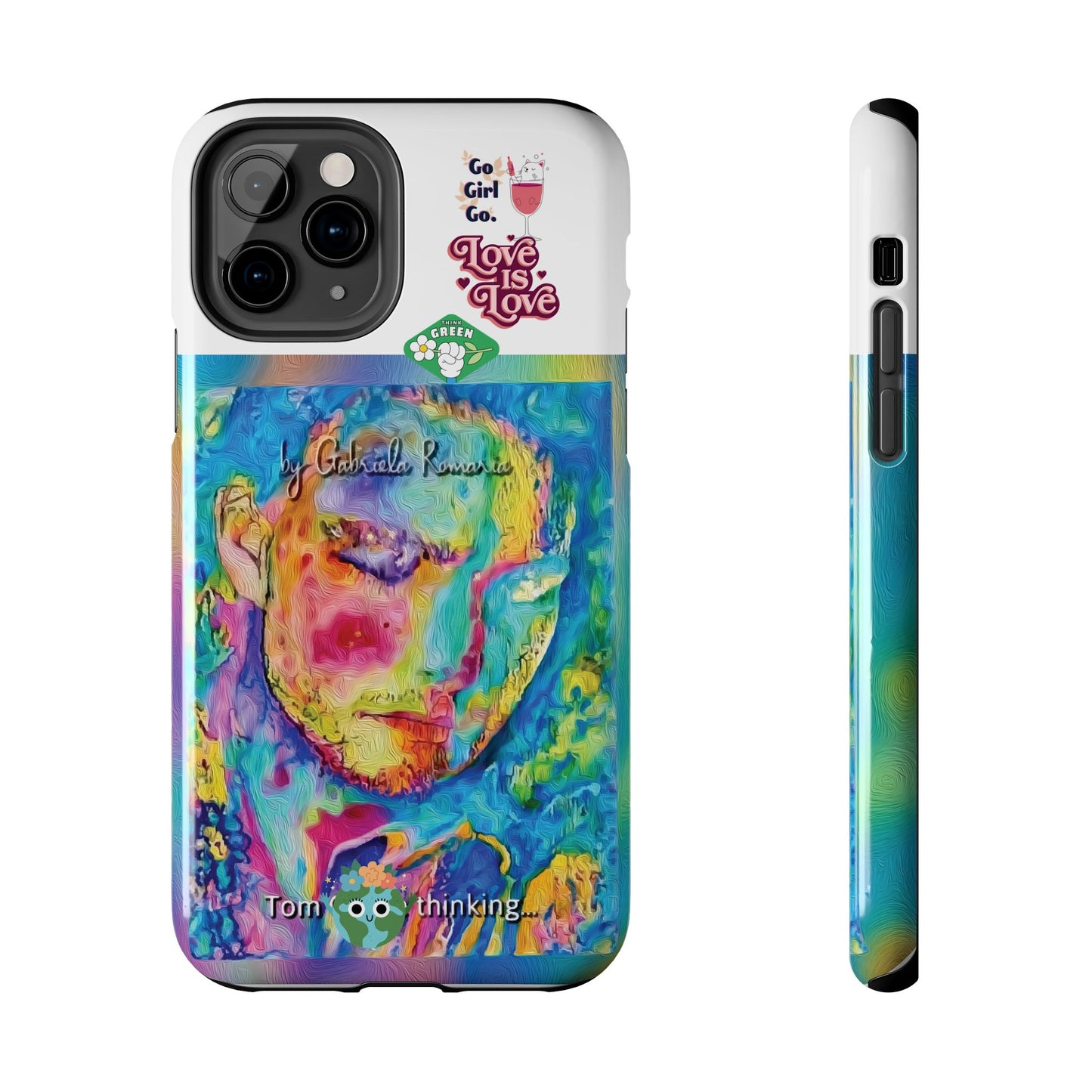 Actor Portrait Tough Phone Case - Gabriela Romaria Art Cover