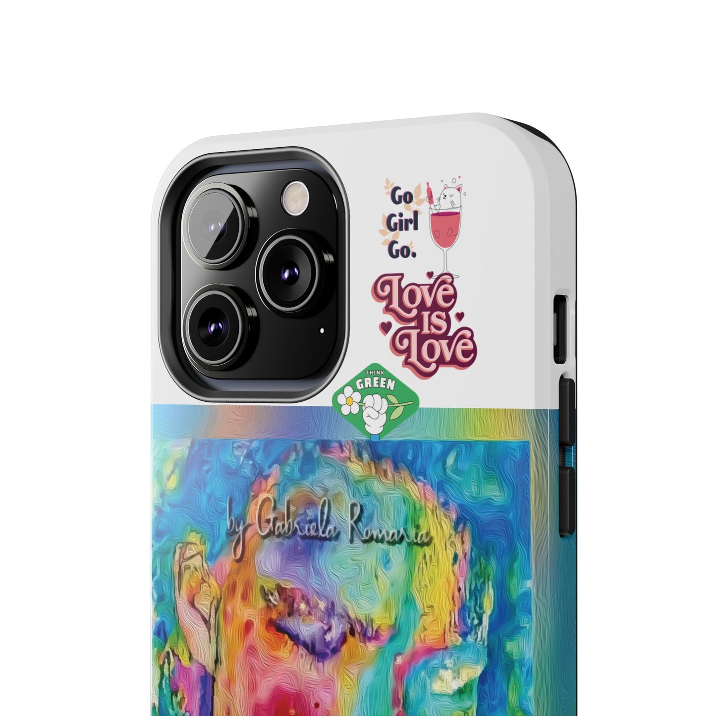 Actor Portrait Tough Phone Case - Gabriela Romaria Art Cover