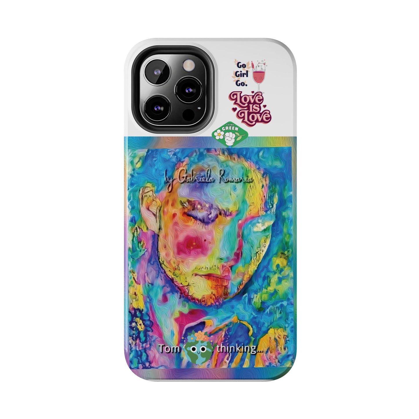 Actor Portrait Tough Phone Case - Gabriela Romaria Art Cover