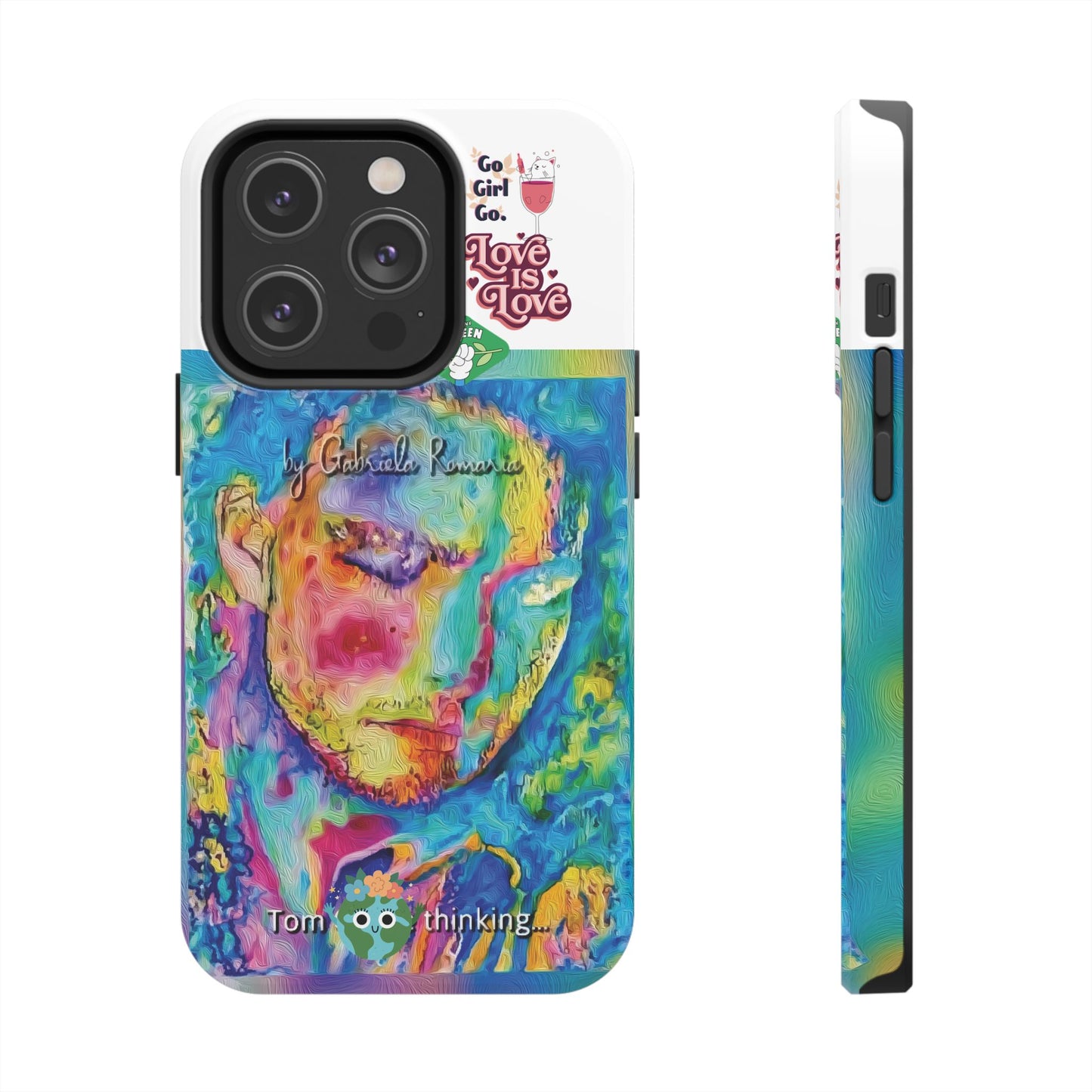 Actor Portrait Tough Phone Case - Gabriela Romaria Art Cover