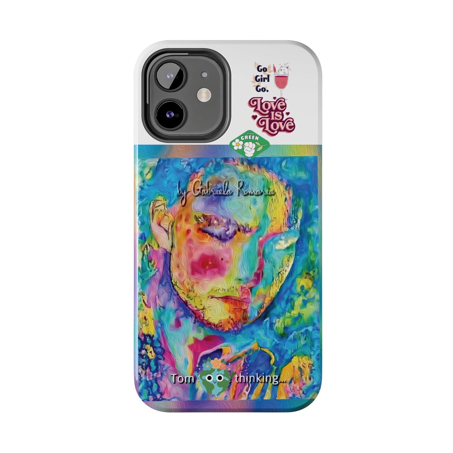 Actor Portrait Tough Phone Case - Gabriela Romaria Art Cover