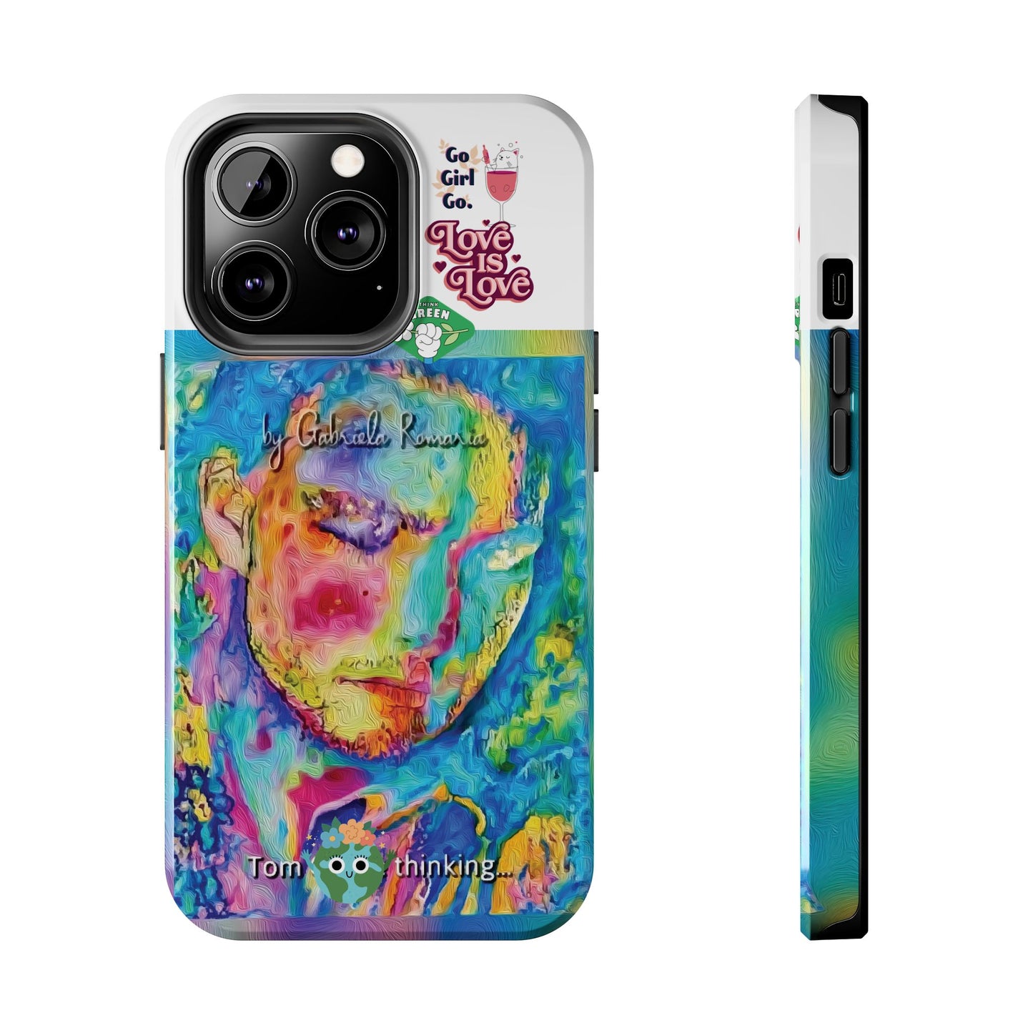 Actor Portrait Tough Phone Case - Gabriela Romaria Art Cover