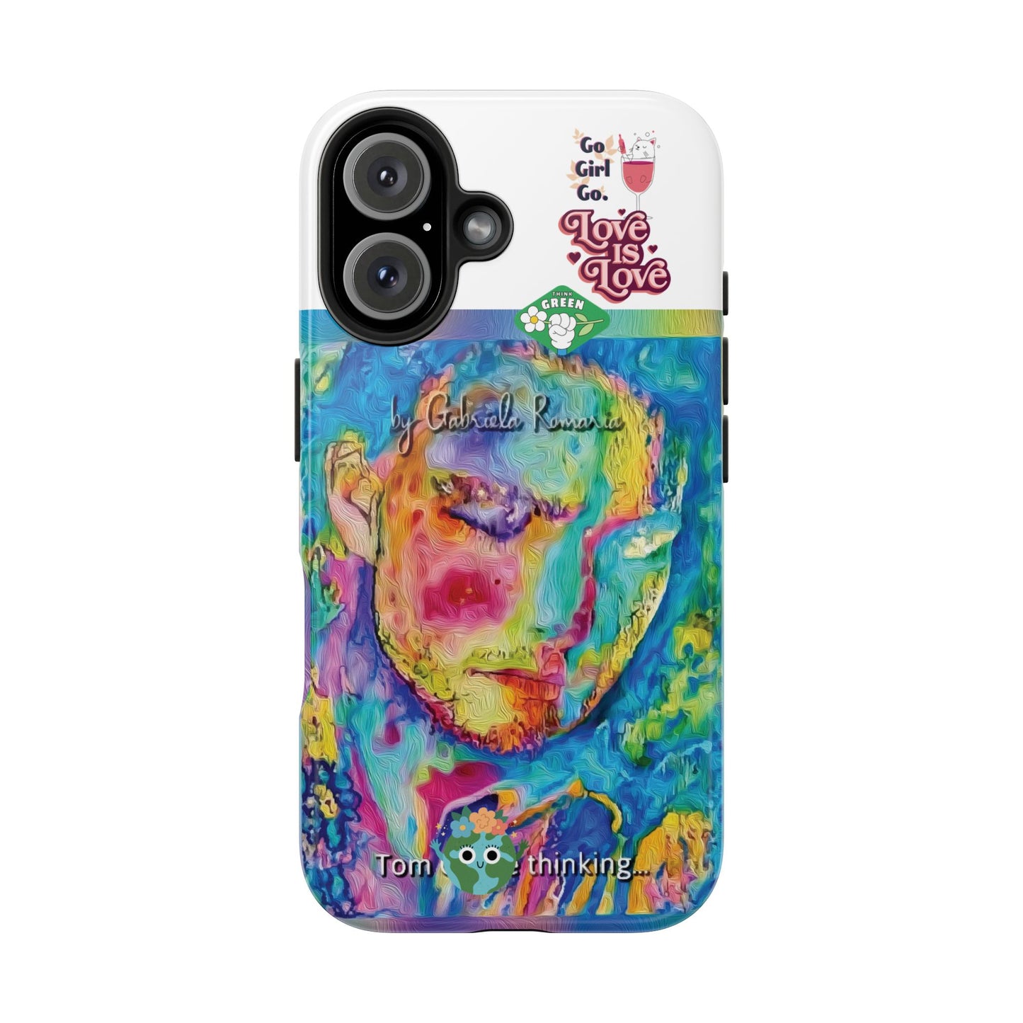 Actor Portrait Tough Phone Case - Gabriela Romaria Art Cover