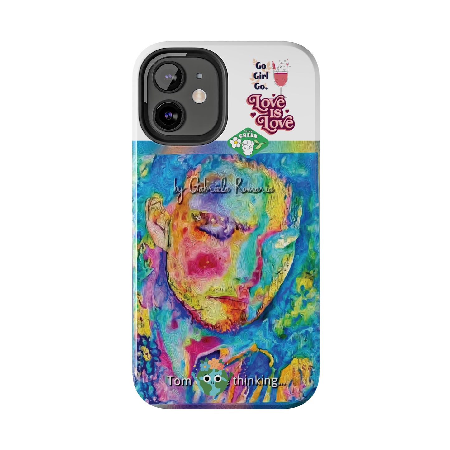 Actor Portrait Tough Phone Case - Gabriela Romaria Art Cover