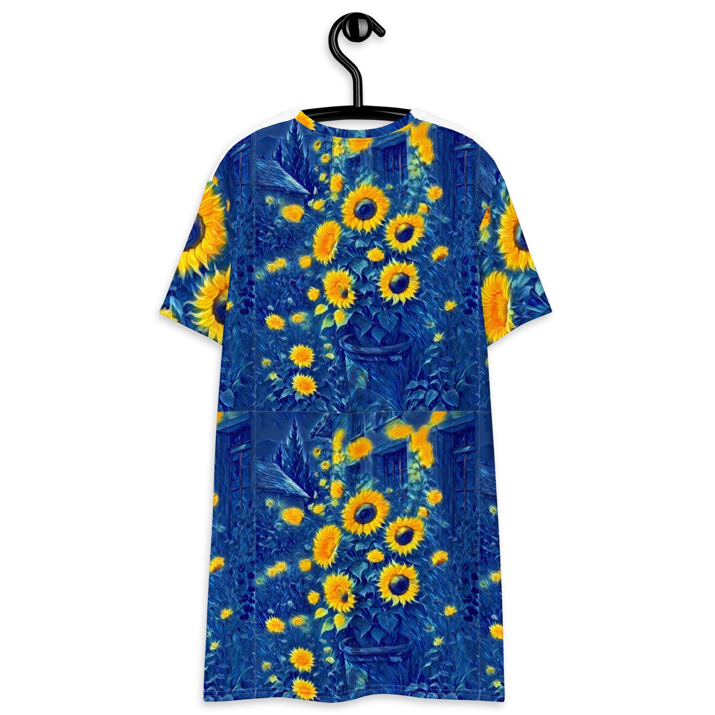 T-shirt dress Sunflowers by Gabriela Romaria