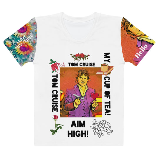 Women's T-shirt I love Tom Cruise I am a fan!